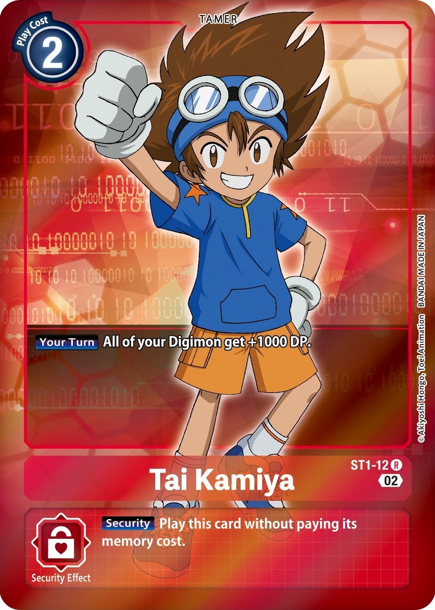 Tai Kamiya [ST1-12] (Alternate Art) [Starter Deck: Jesmon] | Card Merchant Takapuna