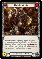 Thunder Quake (Yellow) [EVR025] (Everfest)  1st Edition Normal | Card Merchant Takapuna