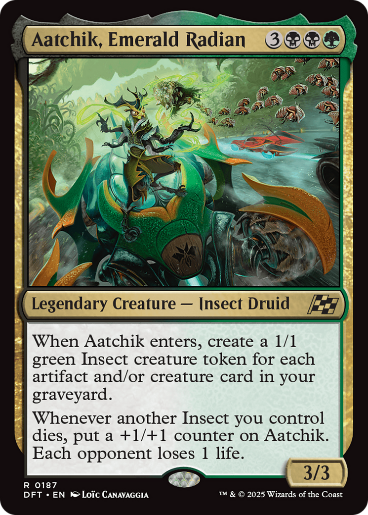 Aatchik, Emerald Radian [Aetherdrift] | Card Merchant Takapuna