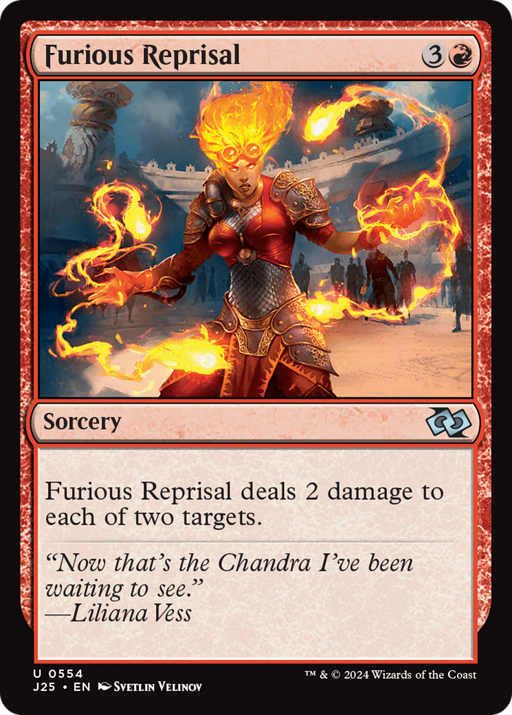 Furious Reprisal [Foundations Jumpstart] | Card Merchant Takapuna