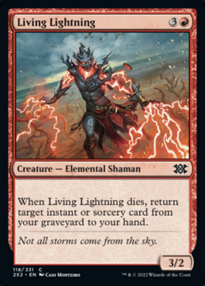 Living Lightning [Double Masters 2022] | Card Merchant Takapuna