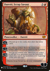 Daretti, Scrap Savant (C14) [The List] | Card Merchant Takapuna