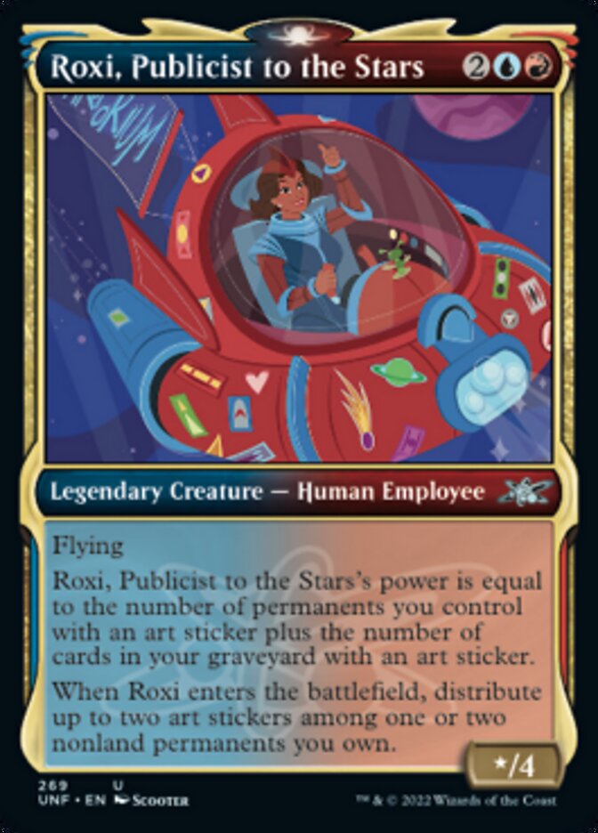 Roxi, Publicist to the Stars (Showcase) [Unfinity] | Card Merchant Takapuna