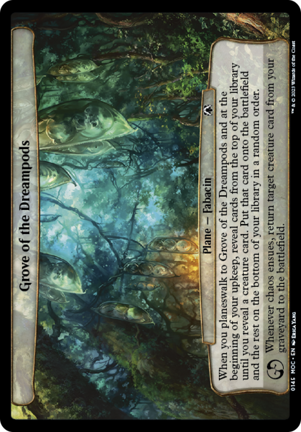 Grove of the Dreampods [March of the Machine Commander] | Card Merchant Takapuna