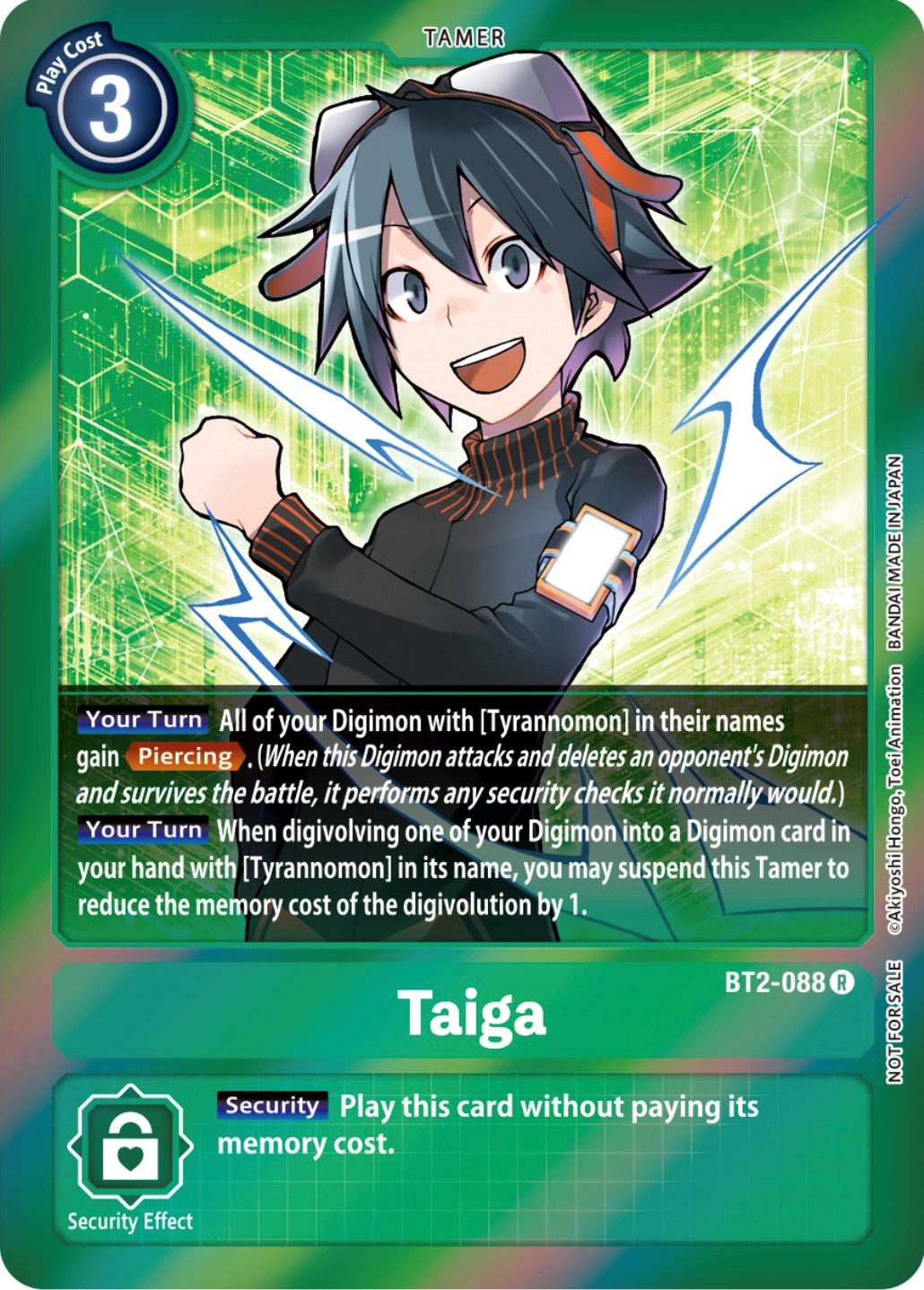 Taiga [BT2-088] (Event Pack 4) [Release Special Booster Promos] | Card Merchant Takapuna