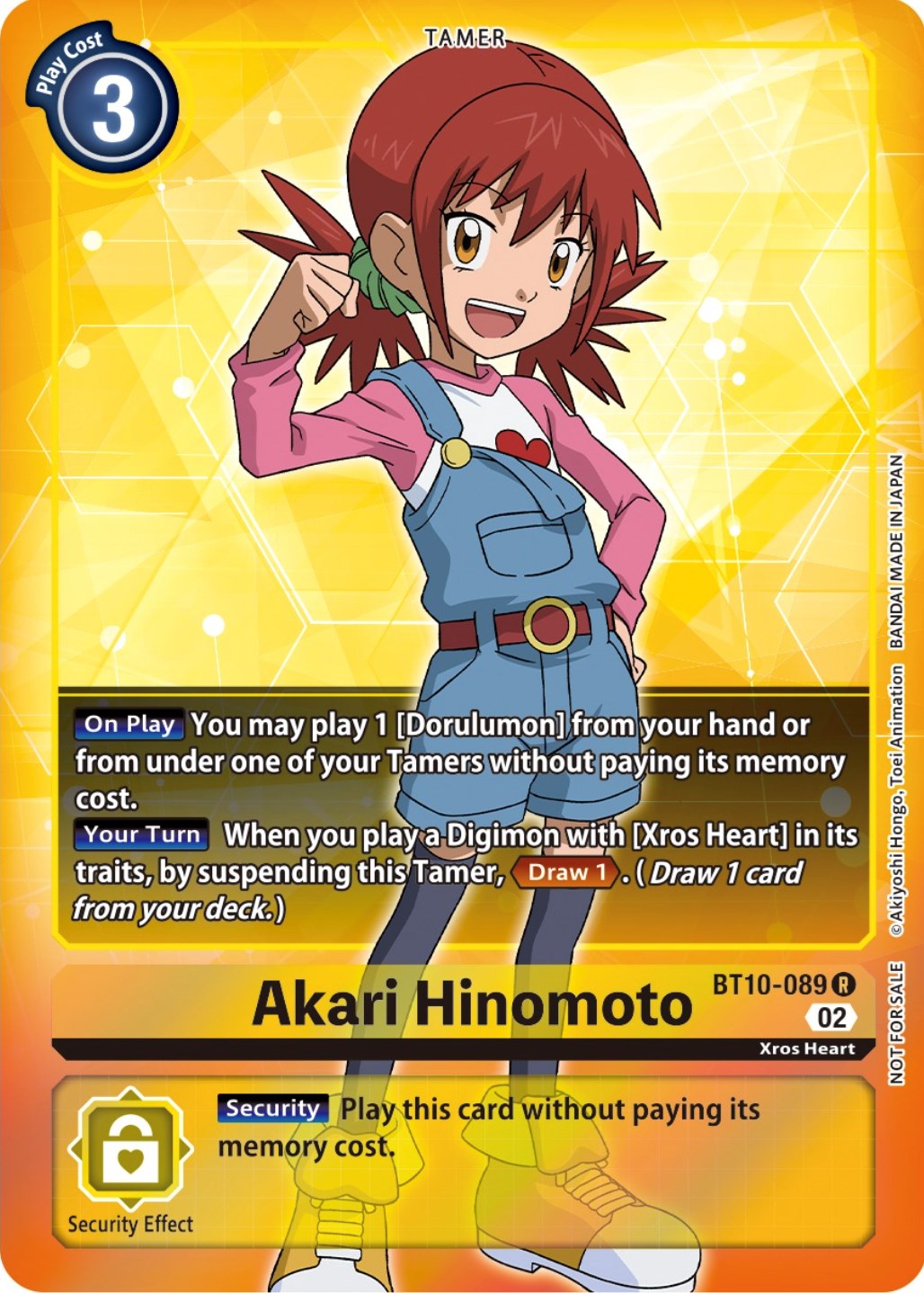 Akari Hinomoto [BT10-089] (Box Topper) [Xros Encounter] | Card Merchant Takapuna