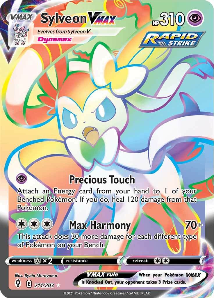 Sylveon VMAX (211/203) [Sword & Shield: Evolving Skies] | Card Merchant Takapuna