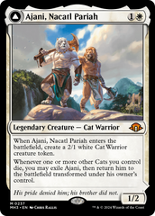 Ajani, Nacatl Pariah // Ajani, Nacatl Avenger [Modern Horizons 3] | Card Merchant Takapuna