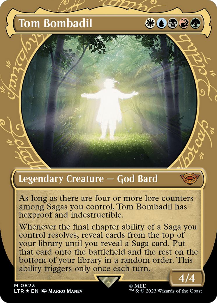 Tom Bombadil (Showcase) (Surge Foil) [The Lord of the Rings: Tales of Middle-Earth] | Card Merchant Takapuna