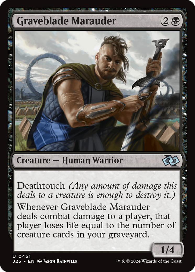 Graveblade Marauder [Foundations Jumpstart] | Card Merchant Takapuna