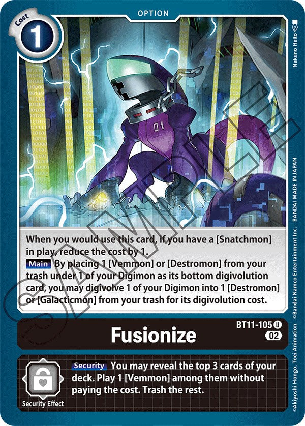 Fusionize [BT11-105] [Dimensional Phase] | Card Merchant Takapuna