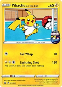 Pikachu on the Ball (001/005) [Miscellaneous Cards] | Card Merchant Takapuna