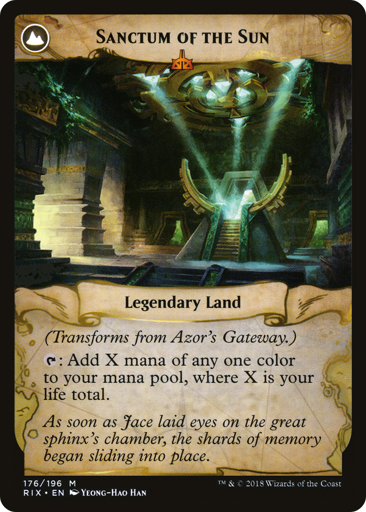 Azor's Gateway // Sanctum of the Sun [Secret Lair: From Cute to Brute] | Card Merchant Takapuna