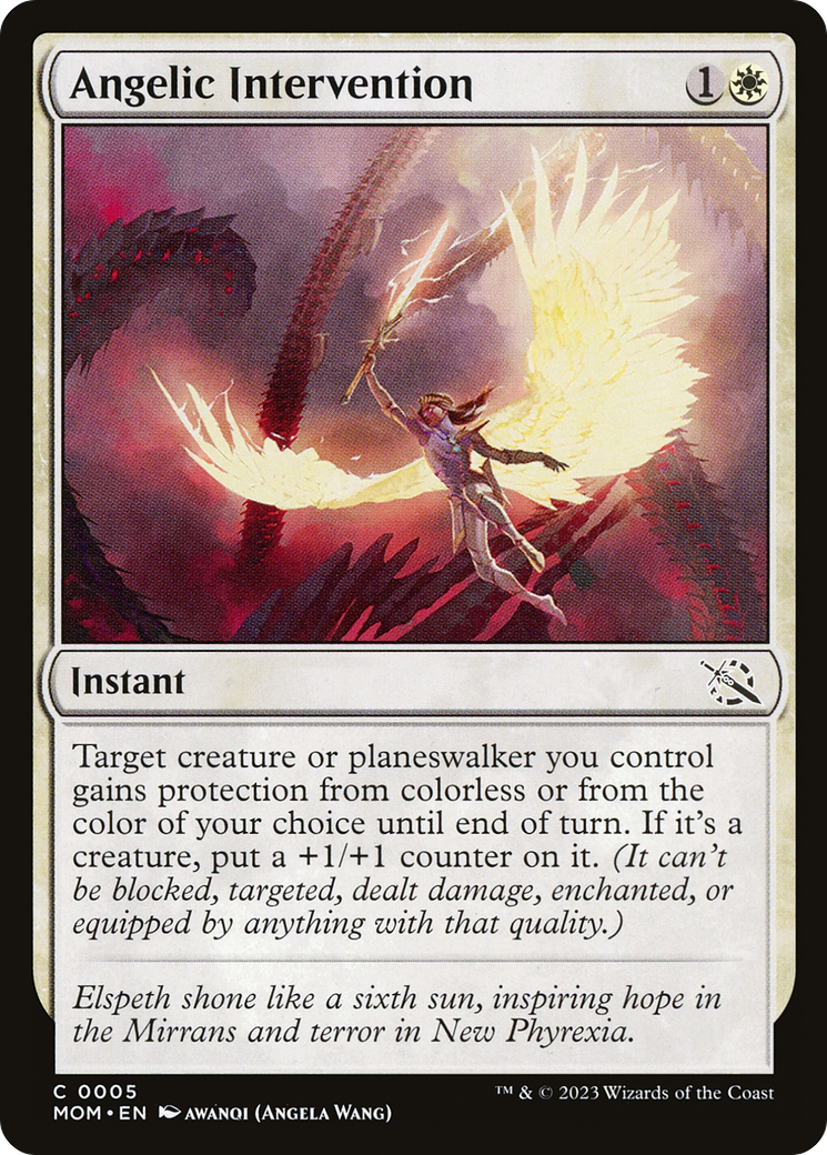 Angelic Intervention [March of the Machine] | Card Merchant Takapuna