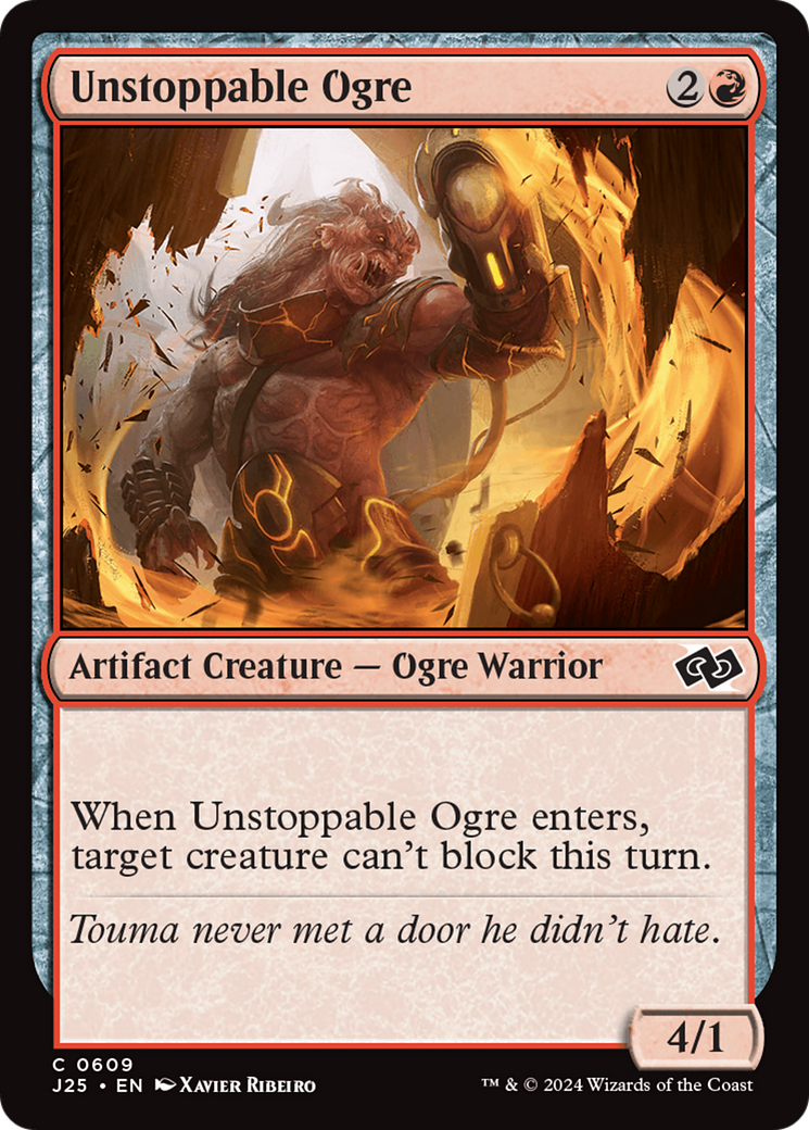 Unstoppable Ogre [Foundations Jumpstart] | Card Merchant Takapuna