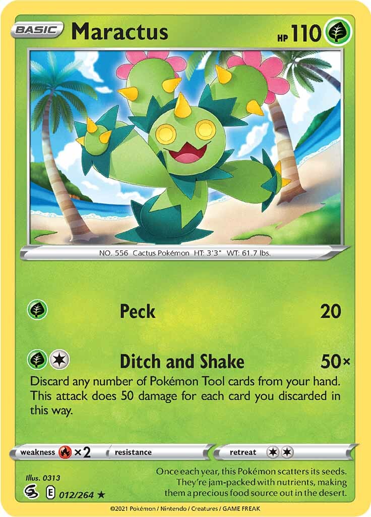 Maractus (012/264) [Sword & Shield: Fusion Strike] | Card Merchant Takapuna