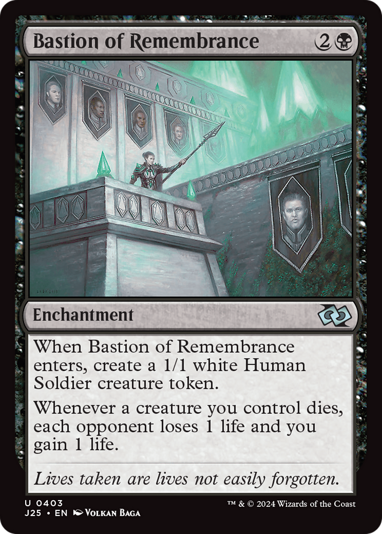 Bastion of Remembrance [Foundations Jumpstart] | Card Merchant Takapuna