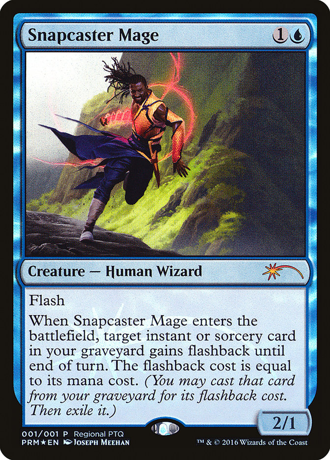 Snapcaster Mage (Regional PTQ) [Pro Tour Promos] | Card Merchant Takapuna