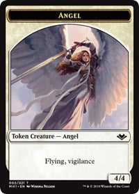 Angel (002) // Elemental (008) Double-Sided Token [Modern Horizons Tokens] | Card Merchant Takapuna