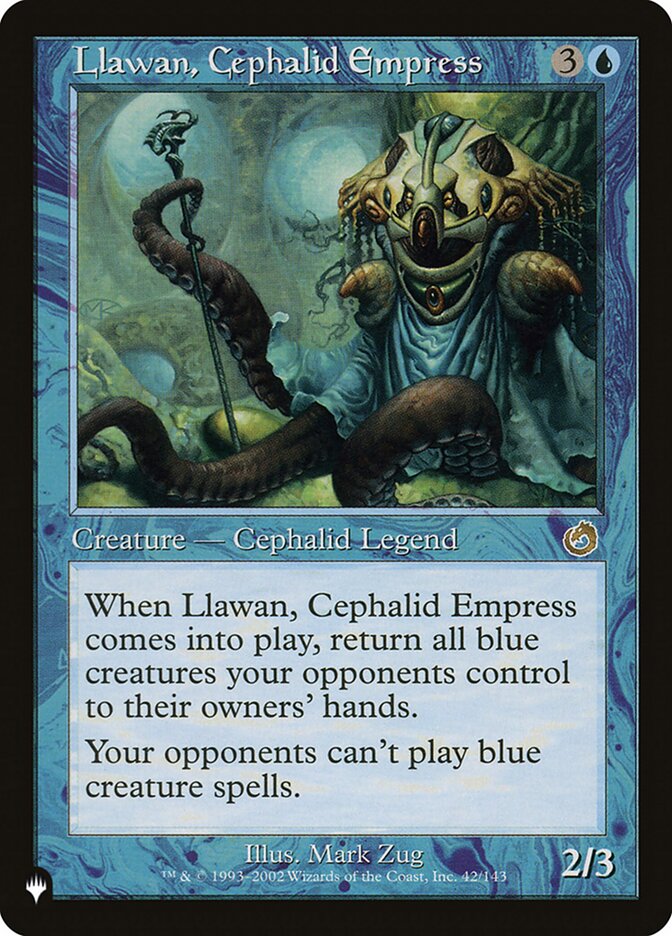 Llawan, Cephalid Empress [The List] | Card Merchant Takapuna