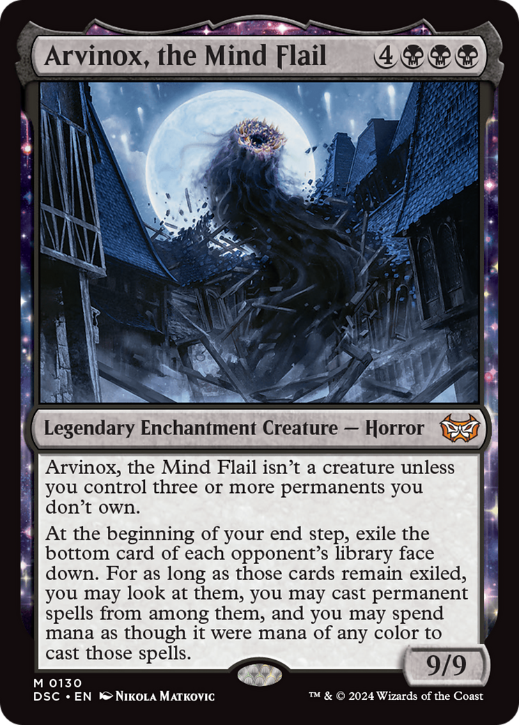 Arvinox, the Mind Flail [Duskmourn: House of Horror Commander] | Card Merchant Takapuna