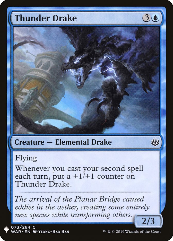 Thunder Drake [Mystery Booster] | Card Merchant Takapuna