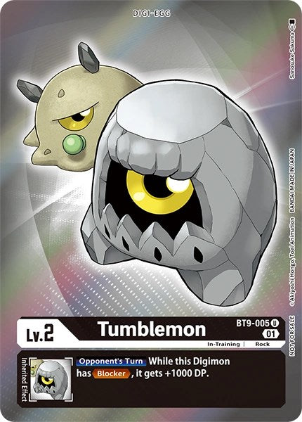 Tumblemon [BT9-005] (Alternative Art - Box Topper) [X Record] | Card Merchant Takapuna