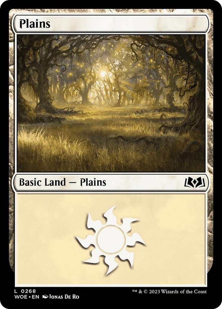 Plains (0268) [Wilds of Eldraine] | Card Merchant Takapuna