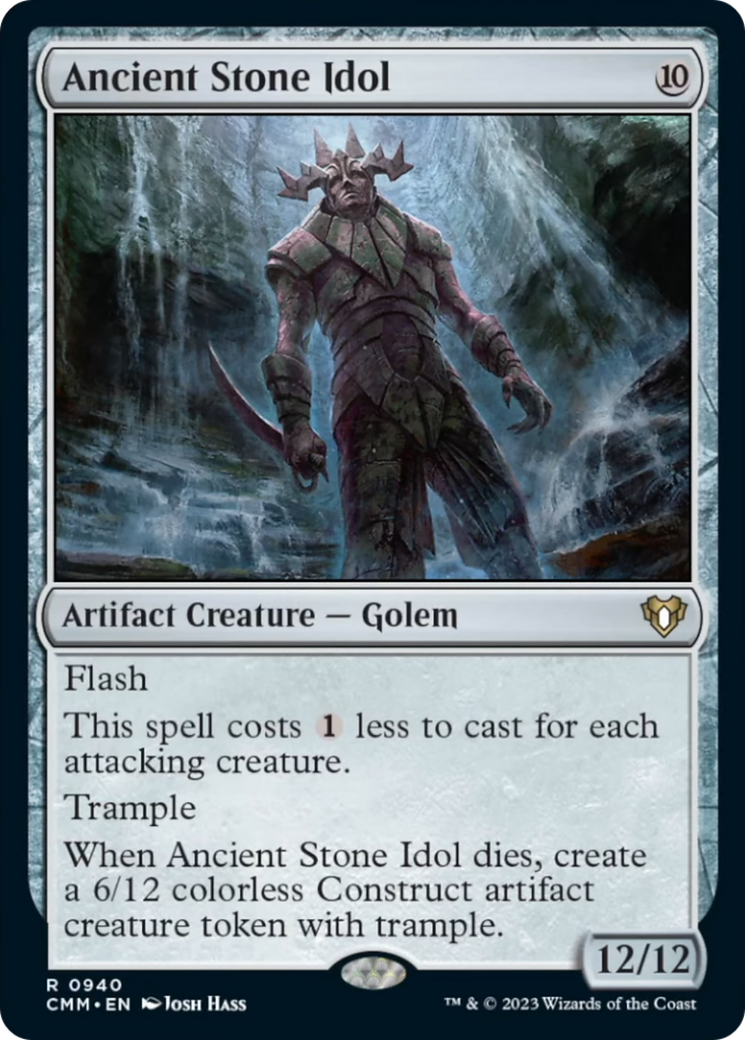 Ancient Stone Idol [Commander Masters] | Card Merchant Takapuna