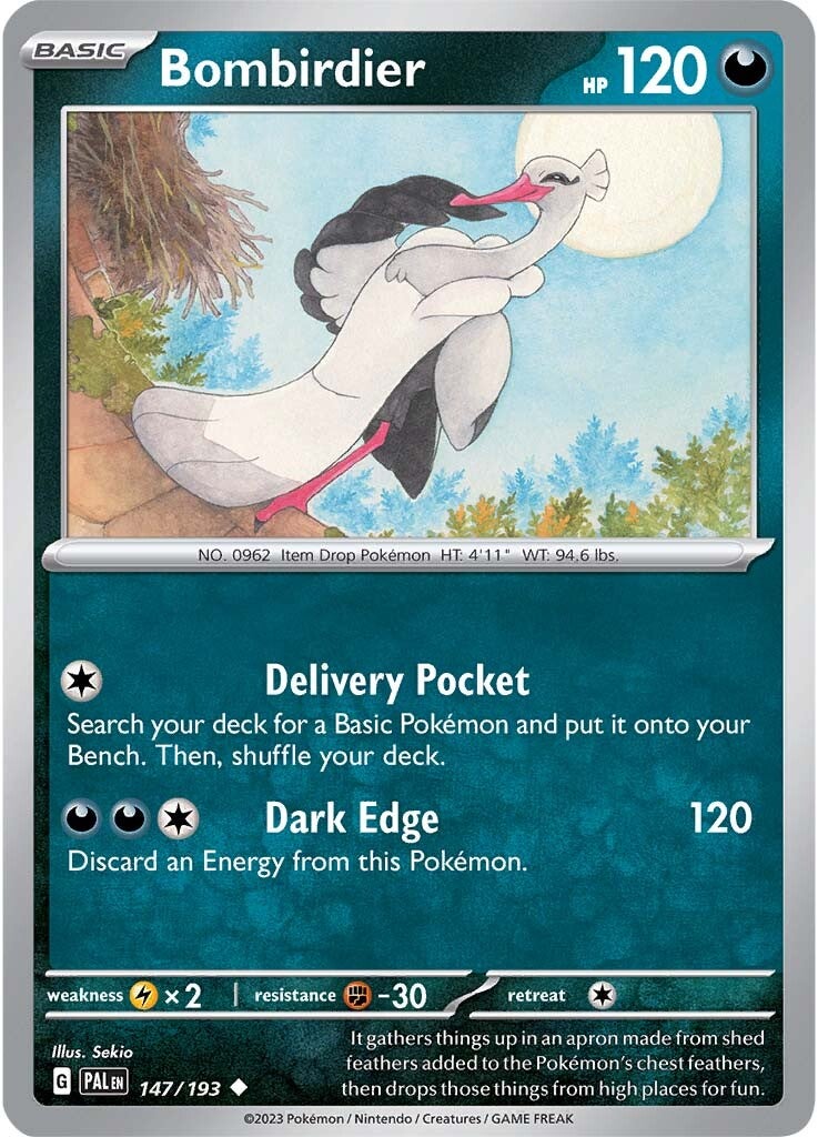 Bombirdier (147/193) [Scarlet & Violet: Paldea Evolved] | Card Merchant Takapuna