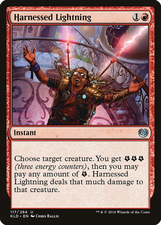 Harnessed Lightning [Kaladesh] | Card Merchant Takapuna