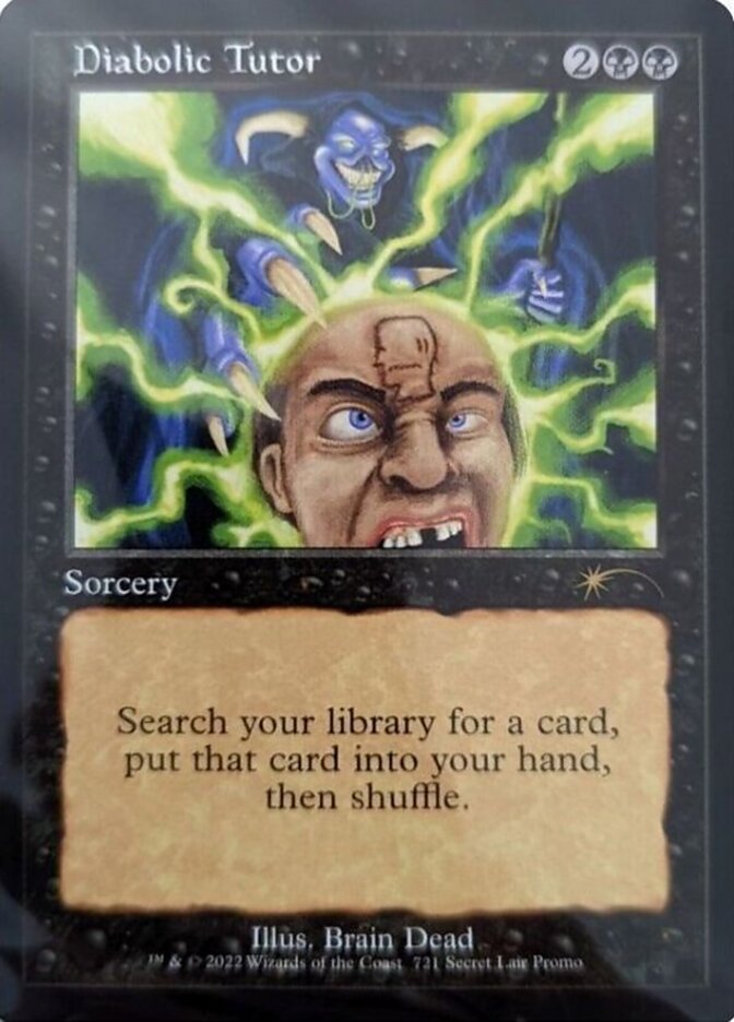 Diabolic Tutor (Retro) [Secret Lair Drop Promos] | Card Merchant Takapuna