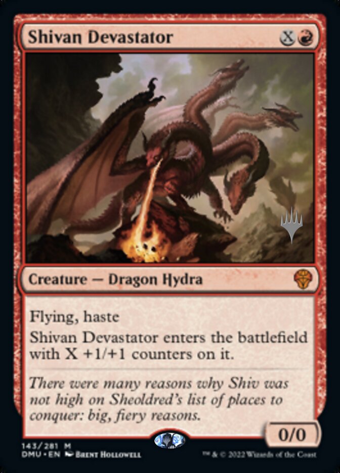 Shivan Devastator (Promo Pack) [Dominaria United Promos] | Card Merchant Takapuna