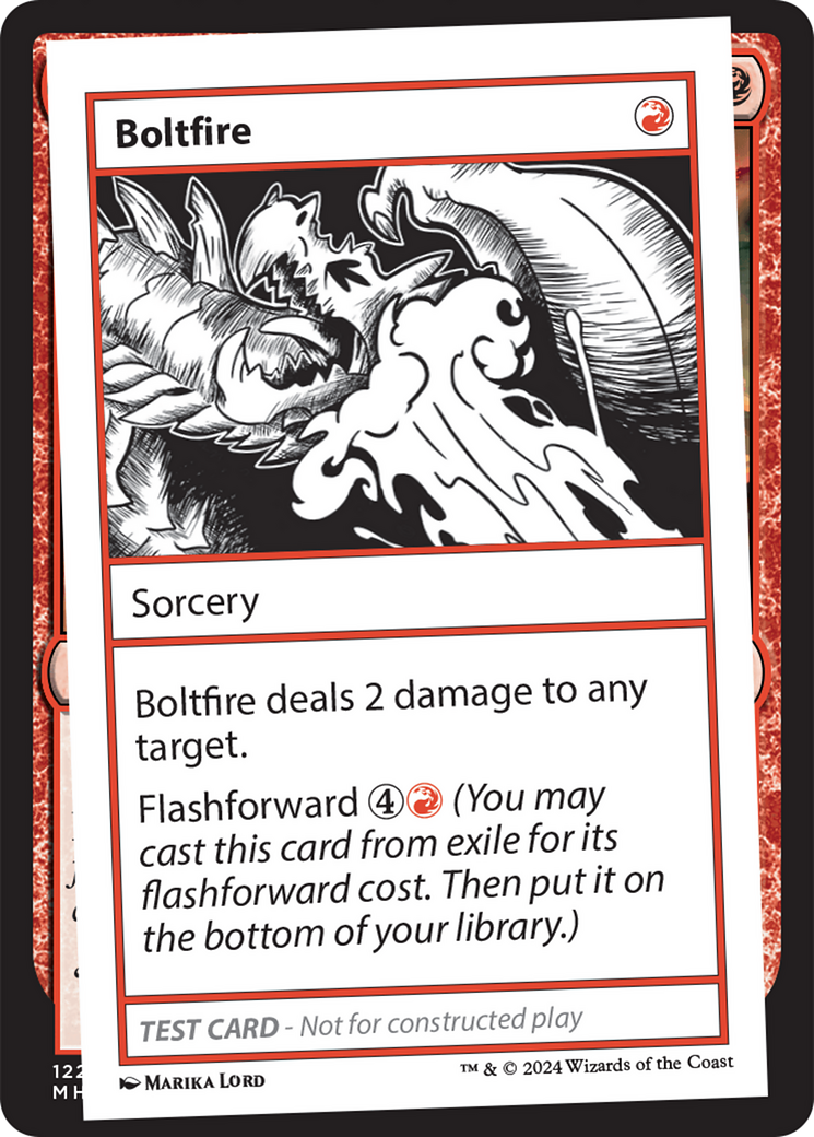 Boltfire [Mystery Booster 2 Playtest Cards] | Card Merchant Takapuna