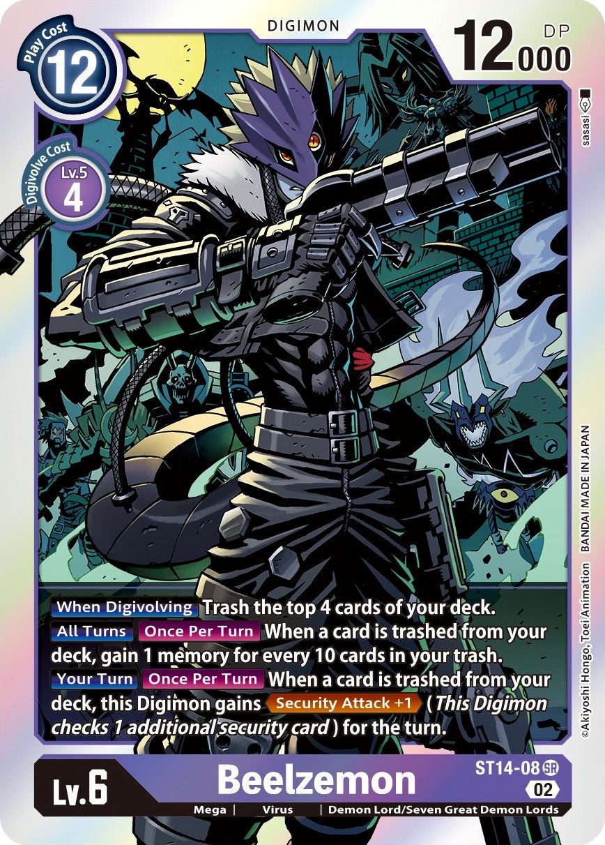 Beelzemon [ST14-08] [Starter Deck: Beelzemon Advanced Deck Set] | Card Merchant Takapuna