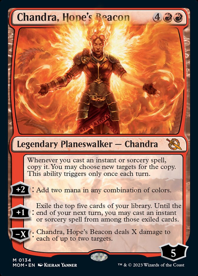 Chandra, Hope's Beacon [March of the Machine] | Card Merchant Takapuna