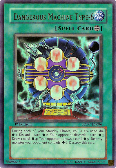 Dangerous Machine Type-6 [LODT-EN096] Ultra Rare | Card Merchant Takapuna