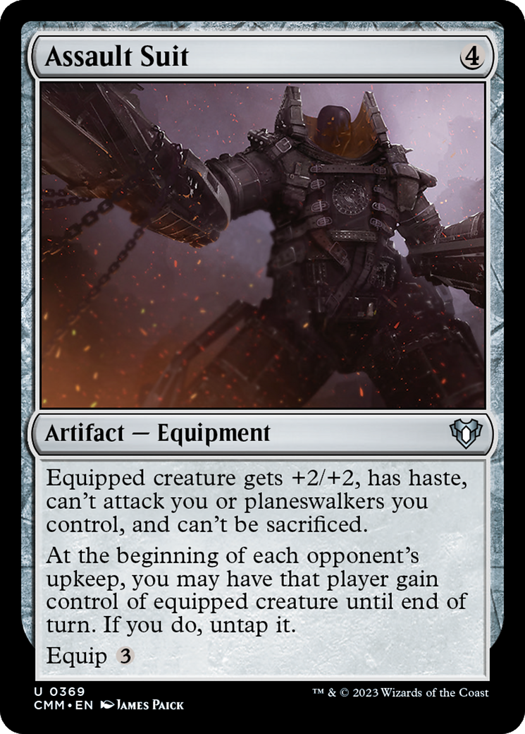 Assault Suit [Commander Masters] | Card Merchant Takapuna