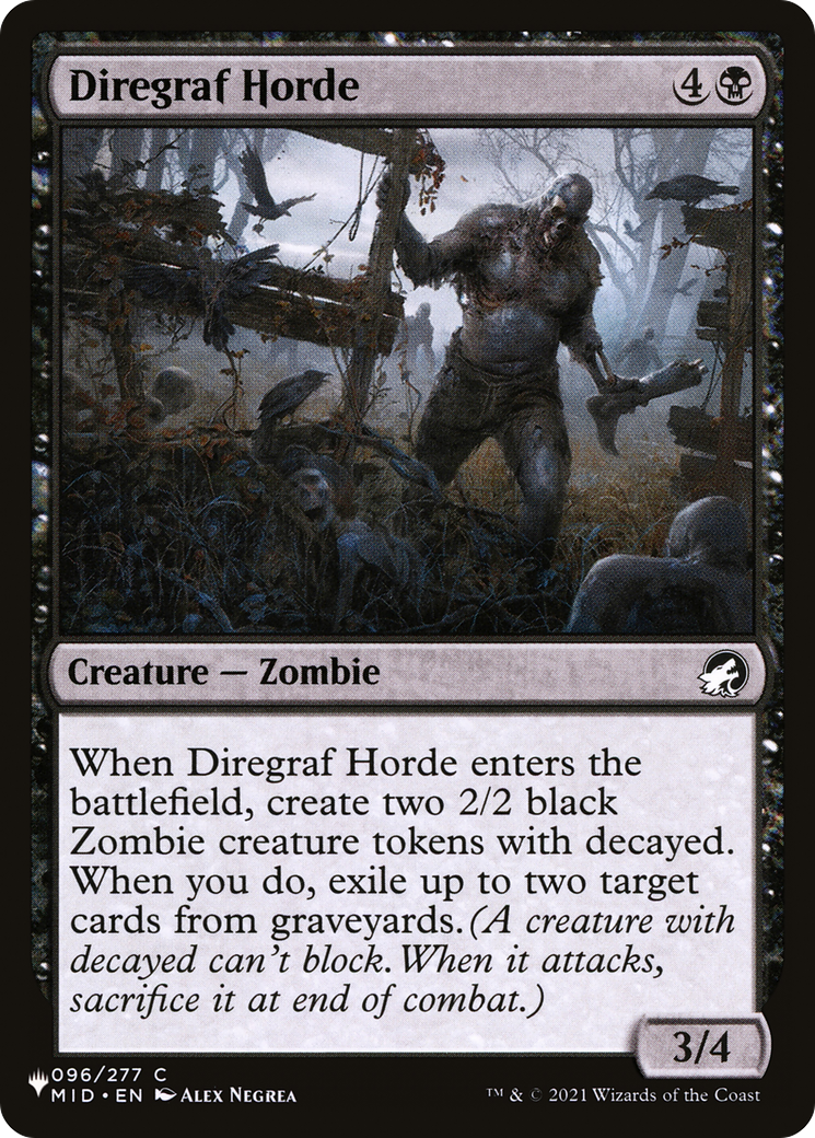 Diregraf Horde [The List] | Card Merchant Takapuna