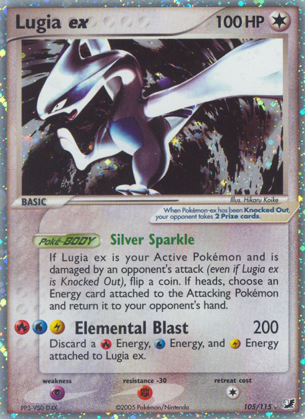 Lugia ex (105/115) [EX: Unseen Forces] | Card Merchant Takapuna