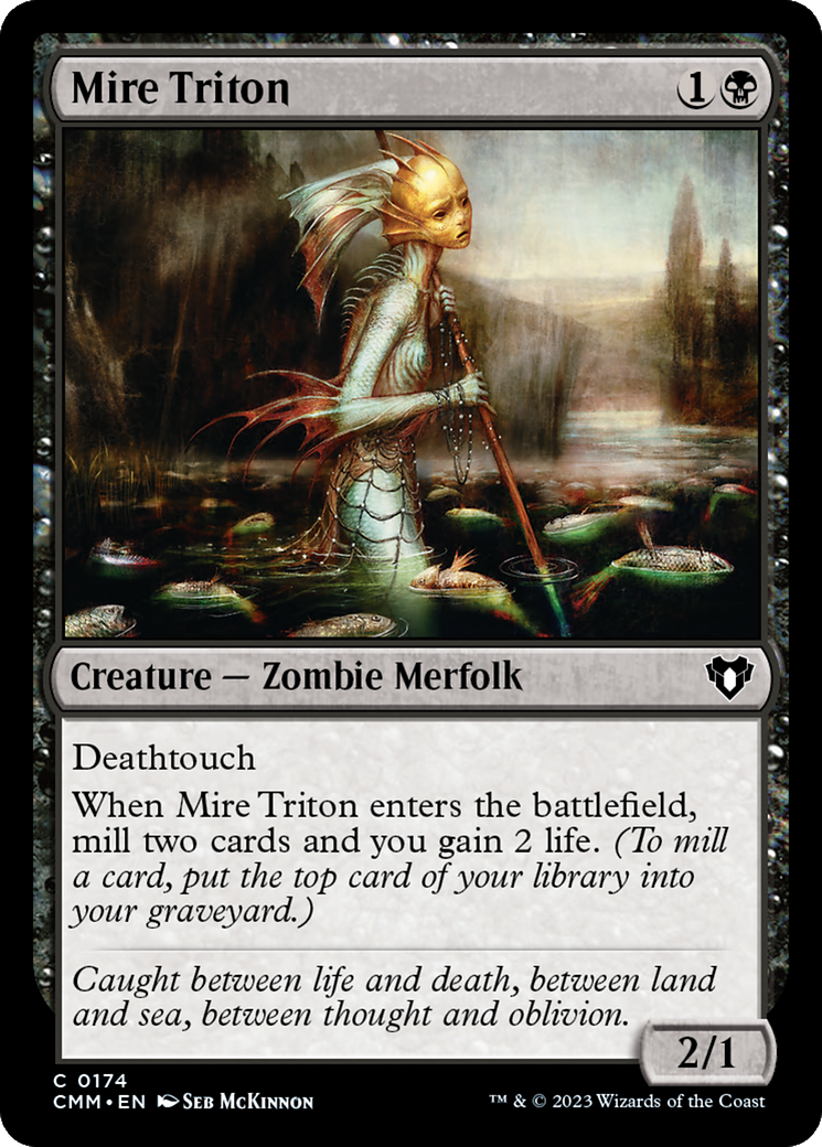 Mire Triton [Commander Masters] | Card Merchant Takapuna