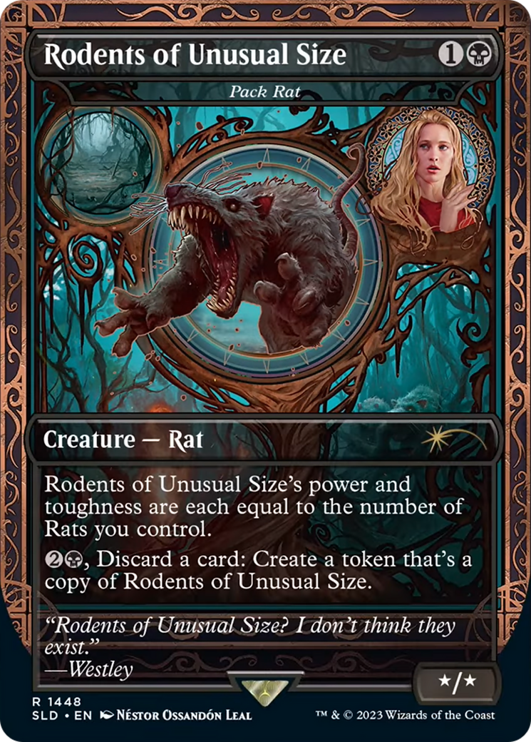 Rodents of Unusual Size - Pack Rat [Secret Lair Drop Series] | Card Merchant Takapuna