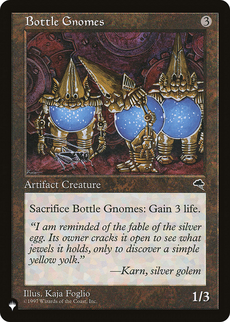 Bottle Gnomes (TMP) [The List] | Card Merchant Takapuna