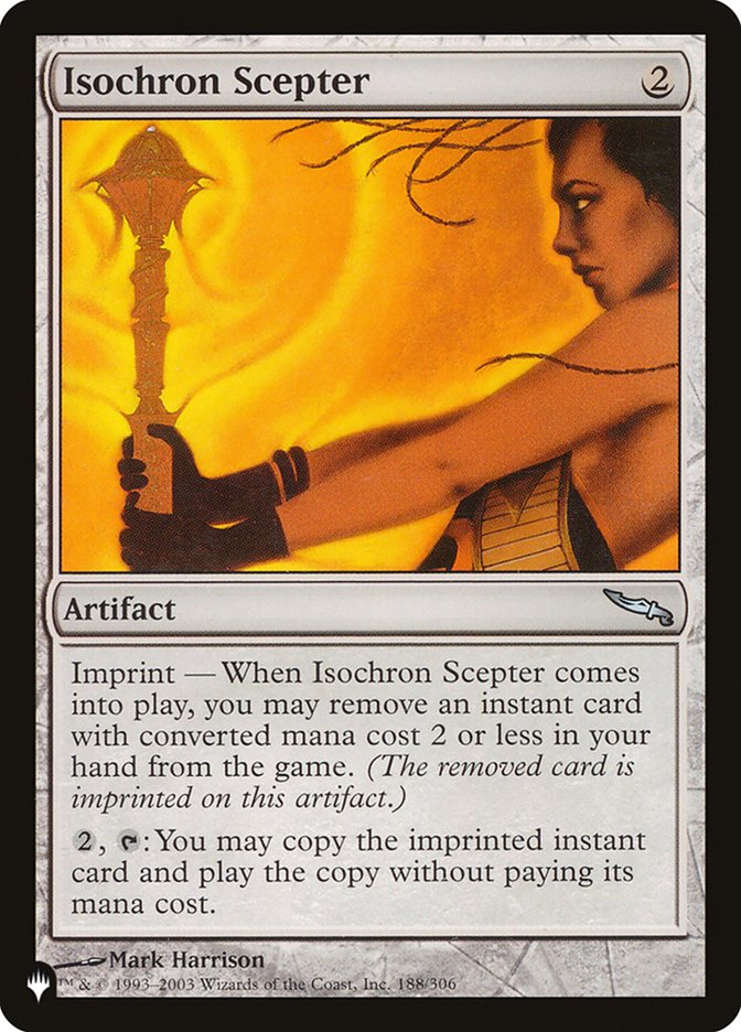 Isochron Scepter [The List] | Card Merchant Takapuna