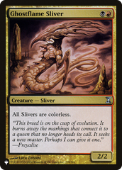 Ghostflame Sliver [The List] | Card Merchant Takapuna