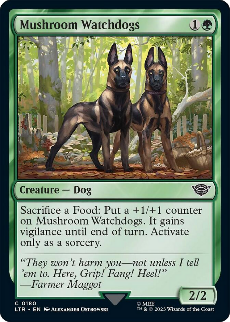 Mushroom Watchdogs [The Lord of the Rings: Tales of Middle-Earth] | Card Merchant Takapuna