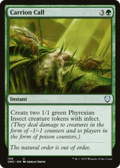 Carrion Call [Phyrexia: All Will Be One Commander] | Card Merchant Takapuna