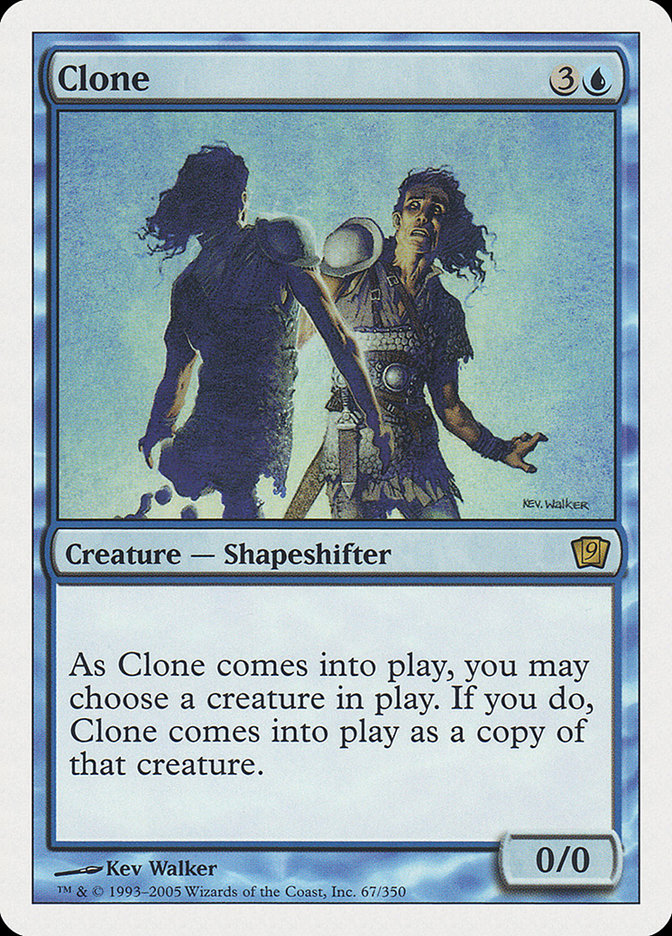 Clone (9th Edition) [Oversize Cards] | Card Merchant Takapuna