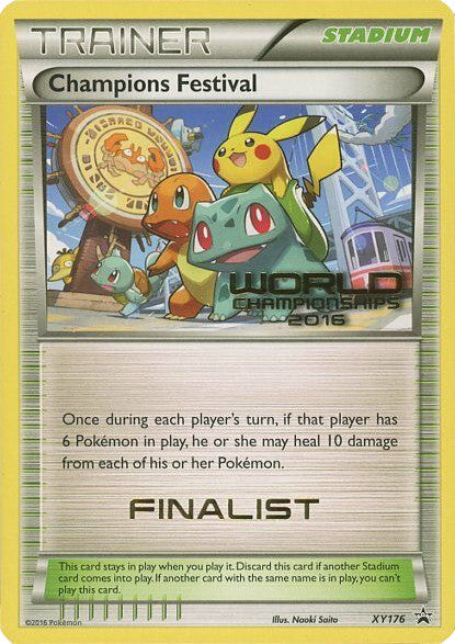 Champions Festival (XY176) (2016 Finalist) [XY: Black Star Promos] | Card Merchant Takapuna