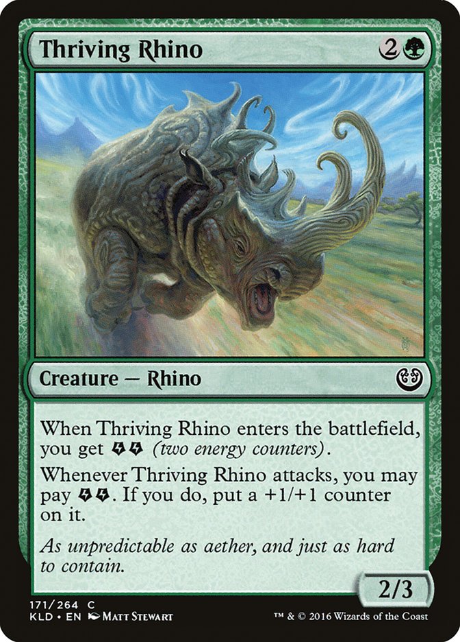 Thriving Rhino [Kaladesh] | Card Merchant Takapuna